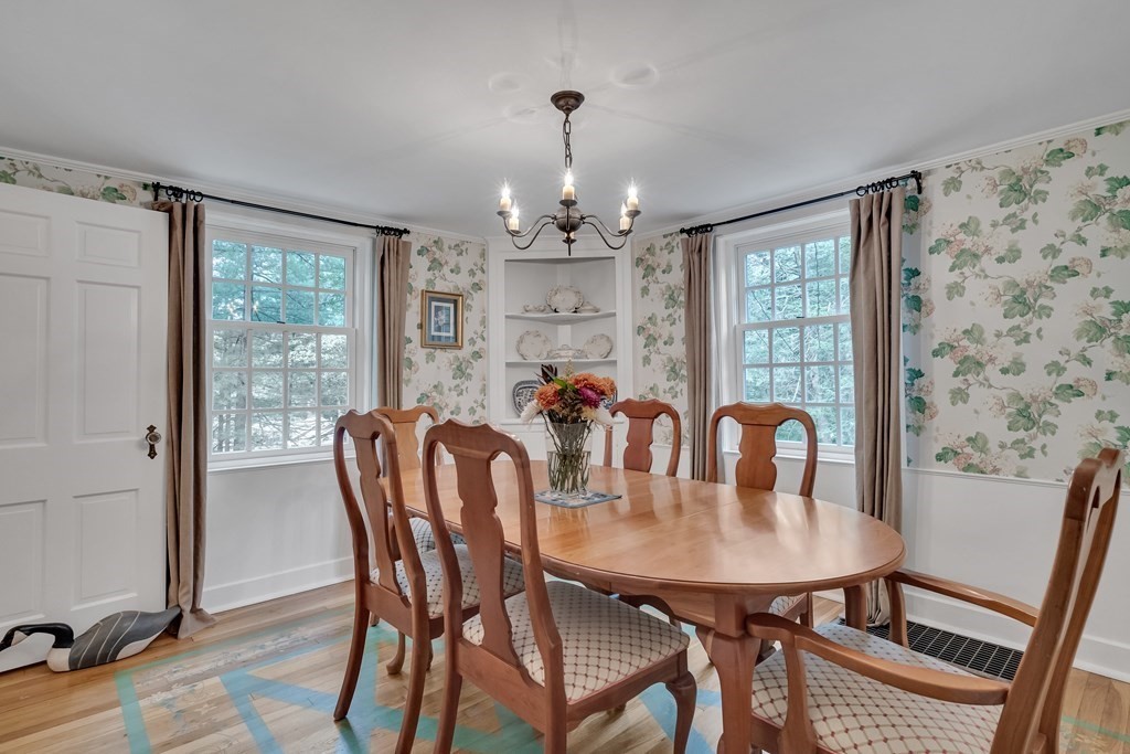 25 Fair Oaks Drive Lexington, MA 02421 - Photo 7 of 27 a view of a dining room with furniture window and outside view