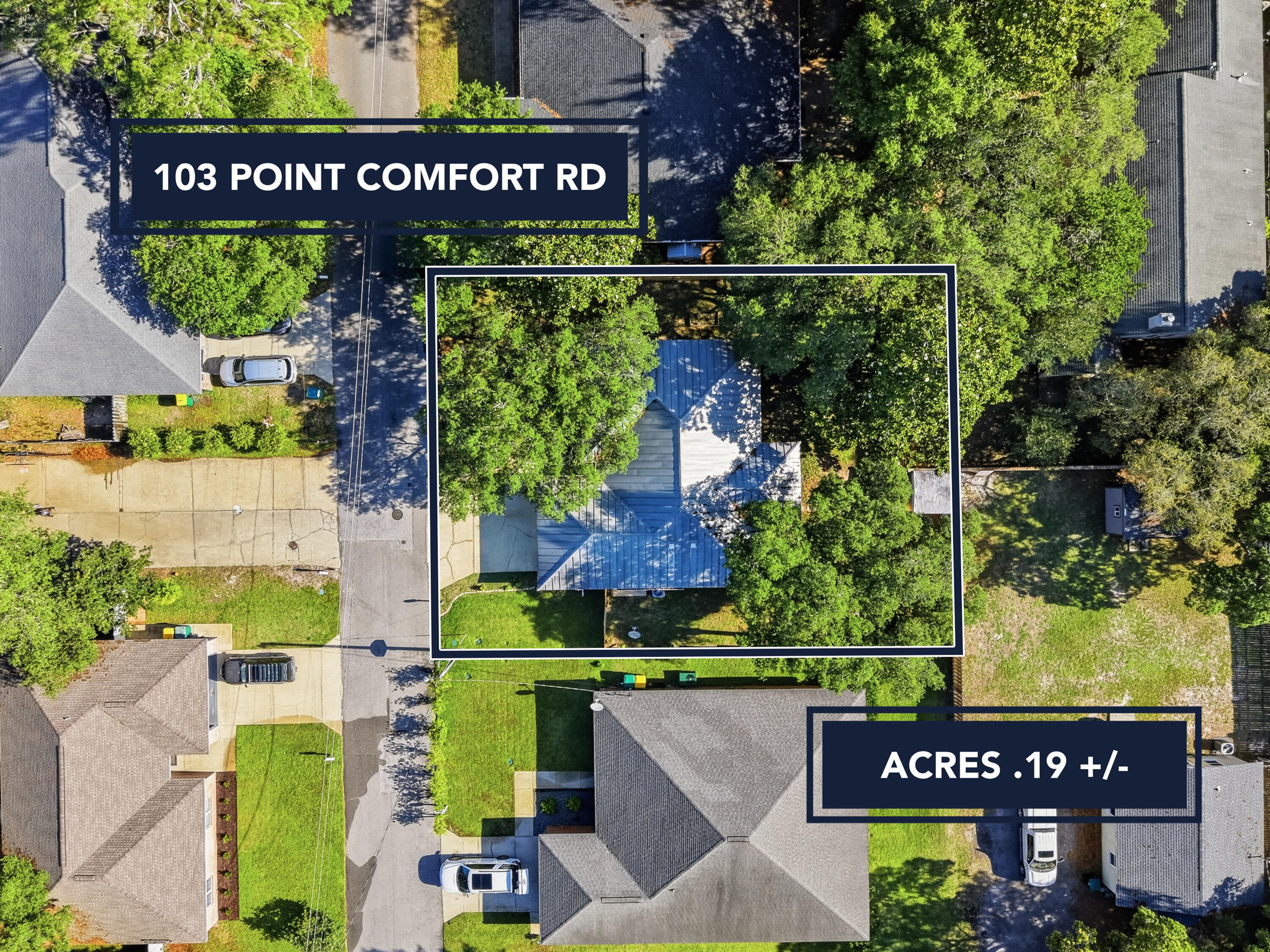 103 Point Comfort Road Mary Esther, FL 32569 - Photo 1 of 55 103 point comfort rd drone-1