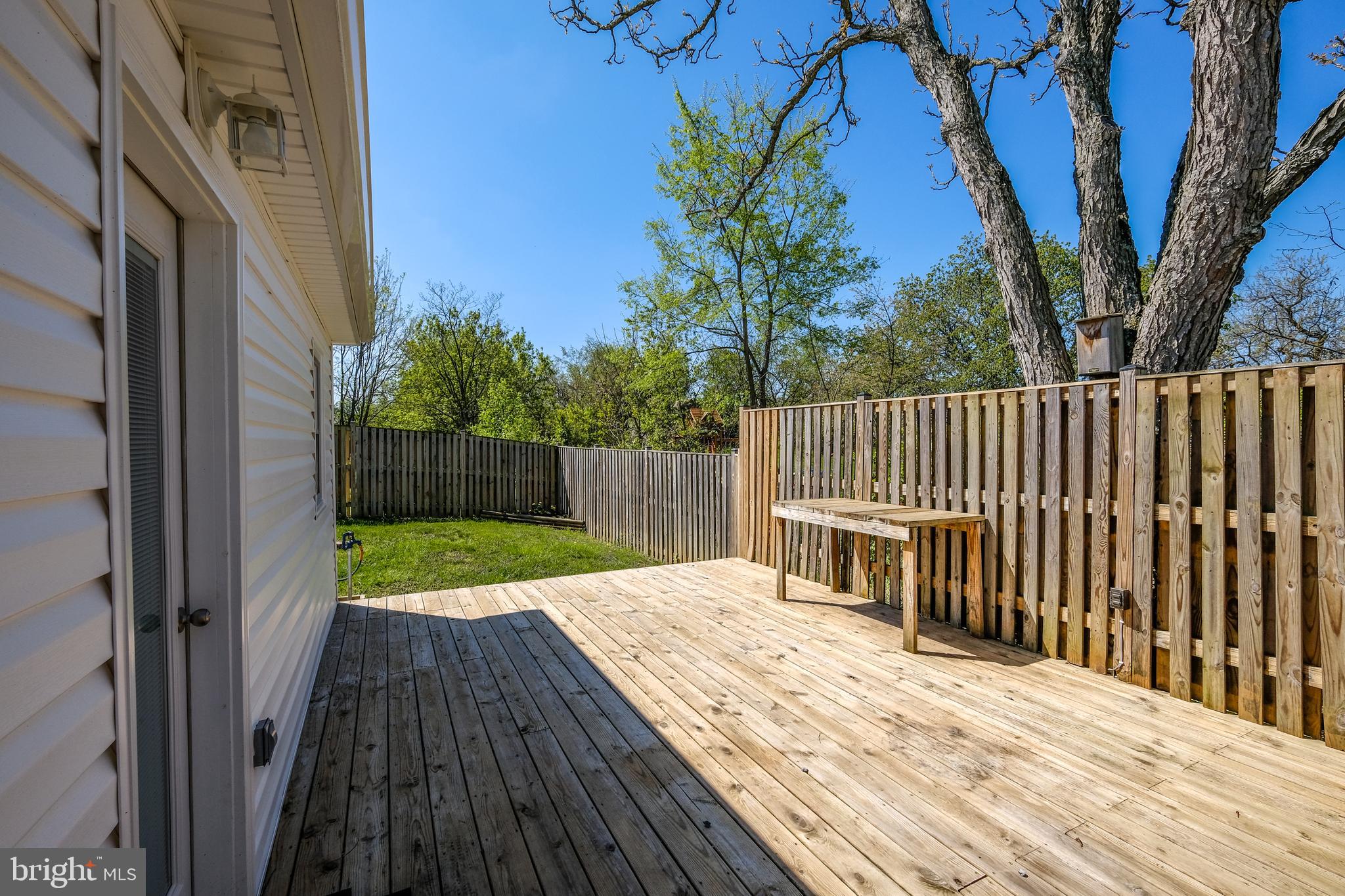 1542 Senseny Road Winchester, VA 22602 - Photo 15 of 23 a view of backyard with a deck