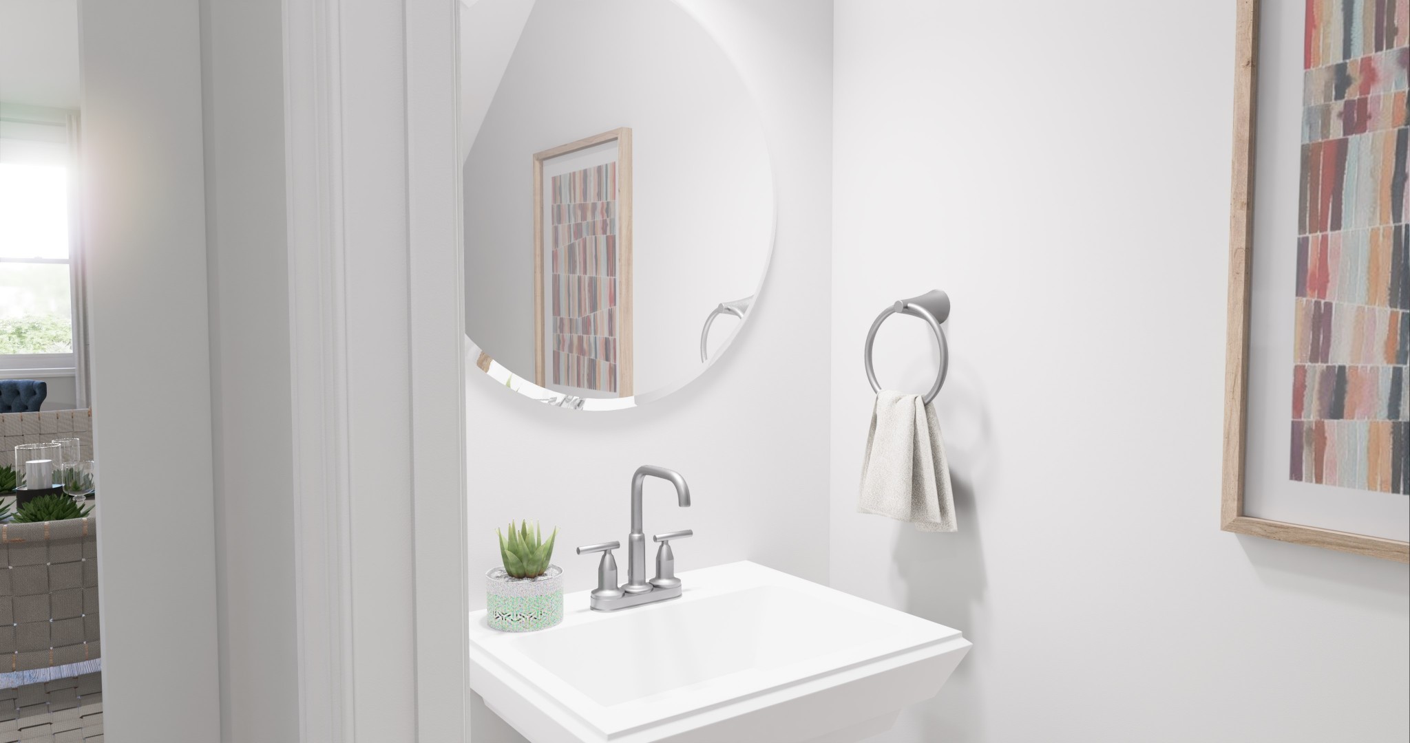 161 Rothwood Pvt Hendersonville, TN 37075 - Photo 15 of 29 a bathroom with a sink vanity and a mirror