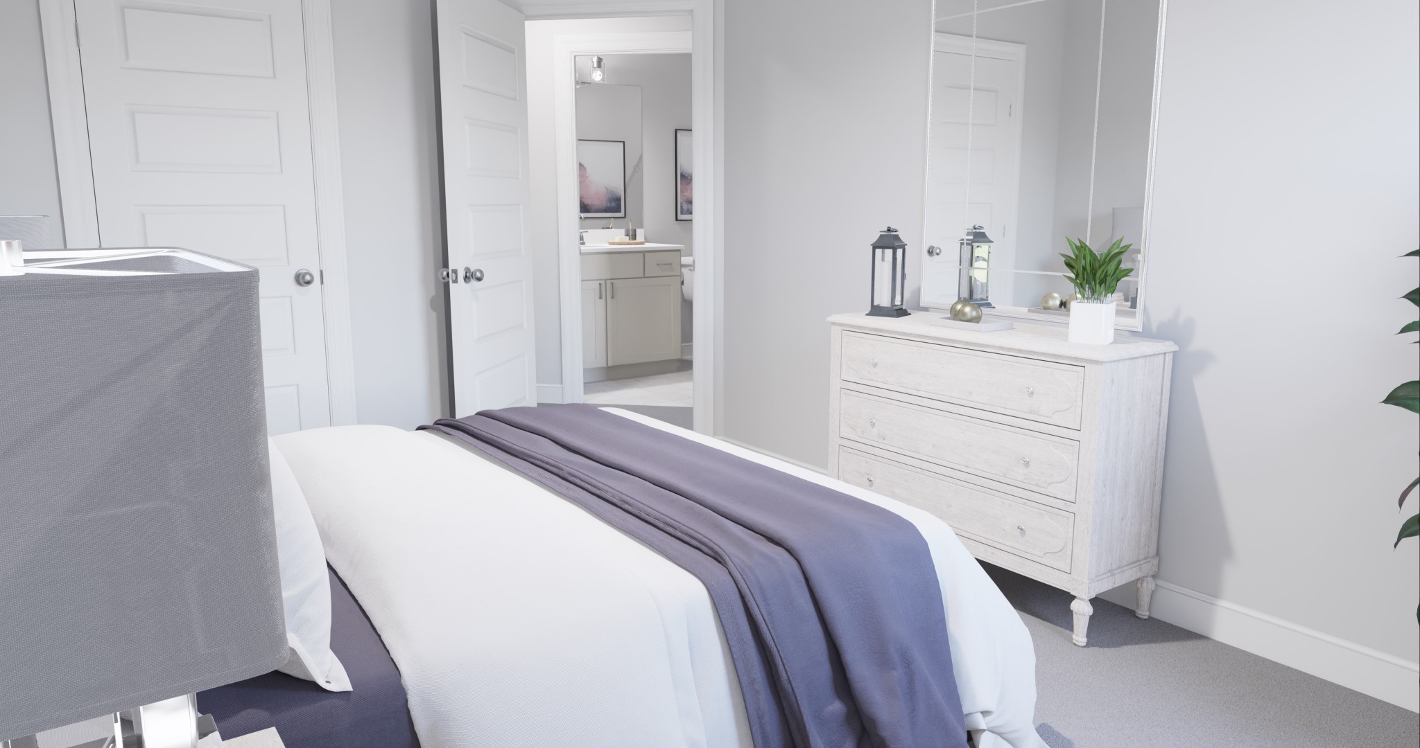 161 Rothwood Pvt Hendersonville, TN 37075 - Photo 18 of 29 a bedroom with a bed and cabinets