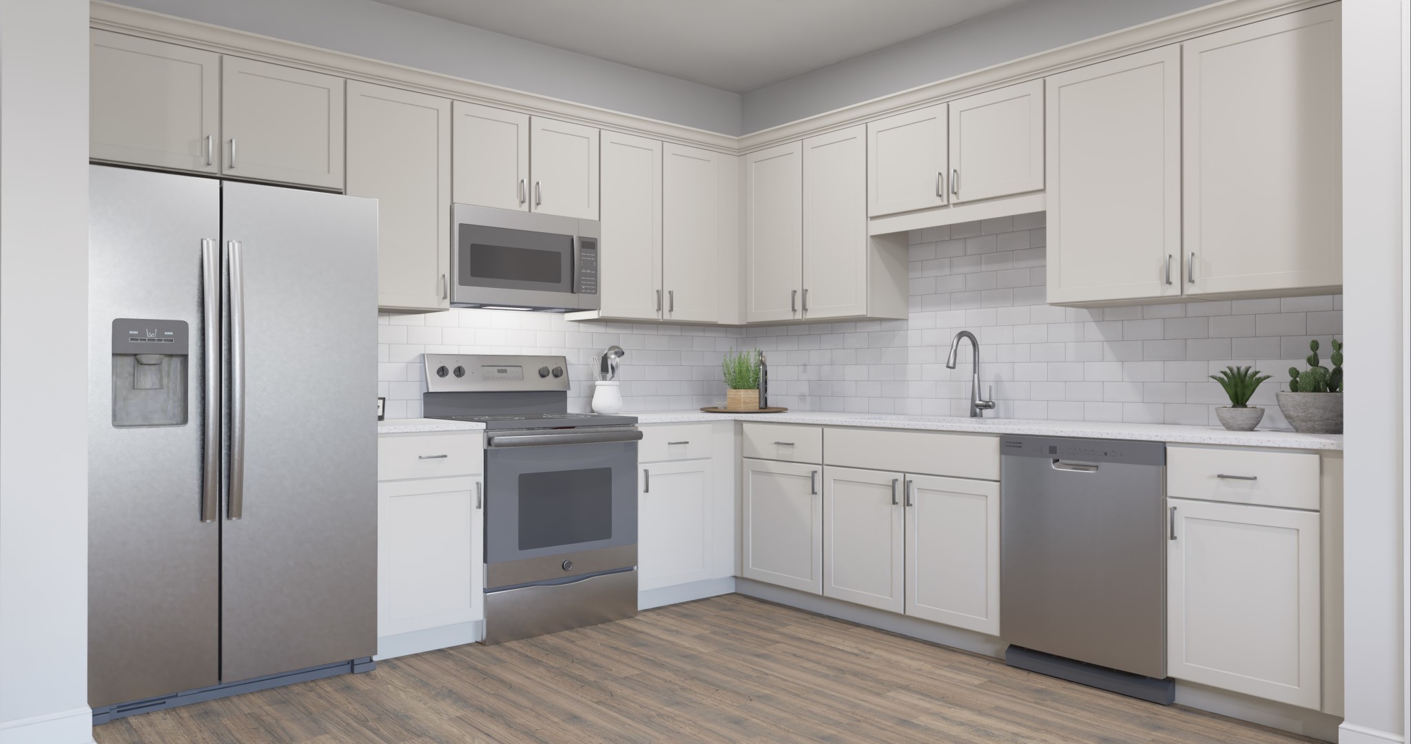 161 Rothwood Pvt Hendersonville, TN 37075 - Photo 25 of 29 a kitchen with cabinets stainless steel appliances and a counter space