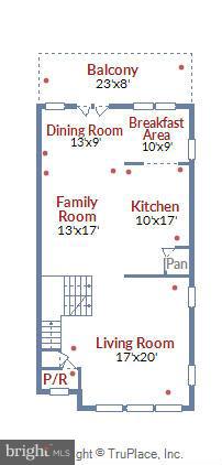 2526 Ralph Ellison Way Northeast Washington, DC 20018 - Photo 28 of 30 Main level floor plan