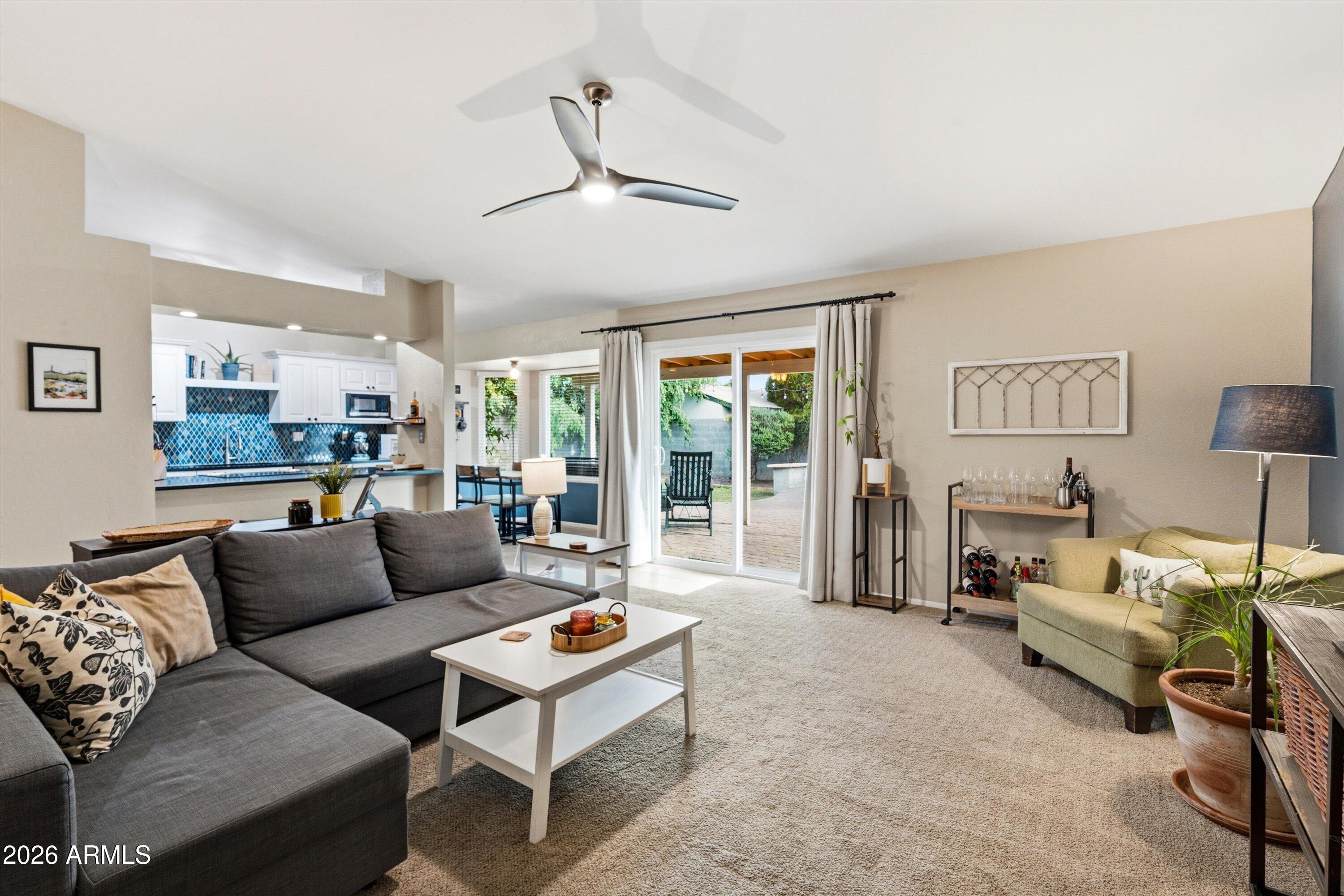 3133 East John Cabot Road Phoenix, AZ 85032 - Photo 8 of 30 09-Living to Kitchen