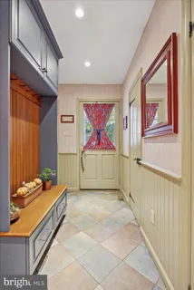 a view of room with furniture