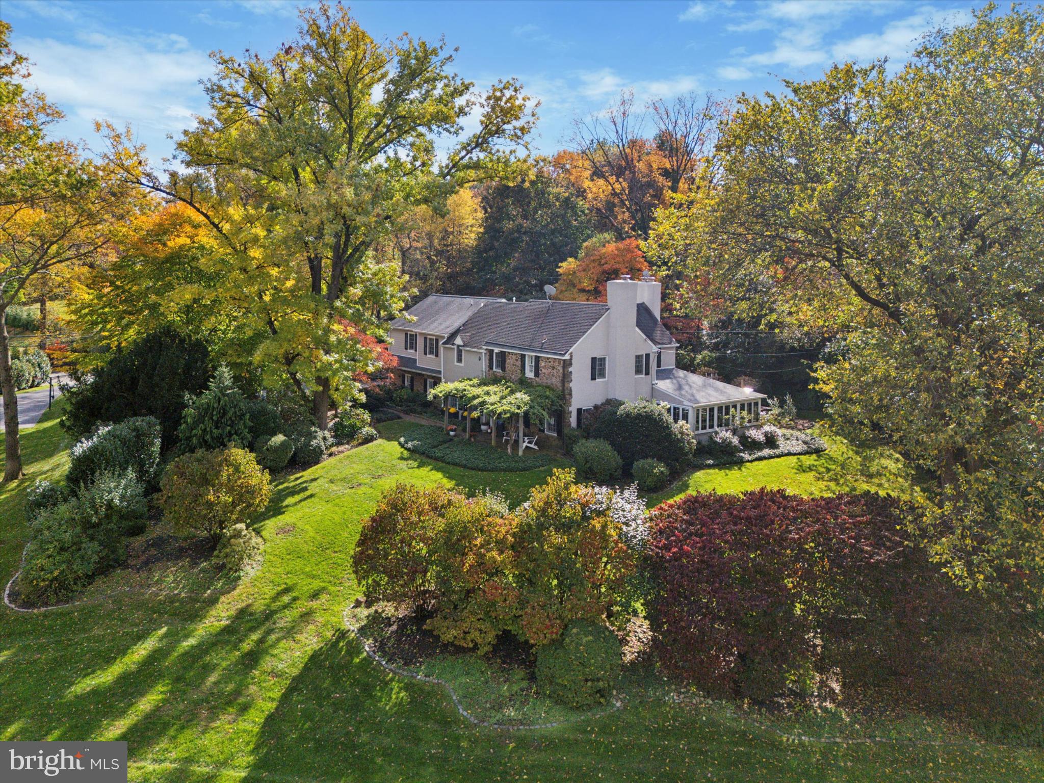 1532 Waverly Road Gladwyne, PA 19035 - Photo 37 of 40 a view of a house with a yard