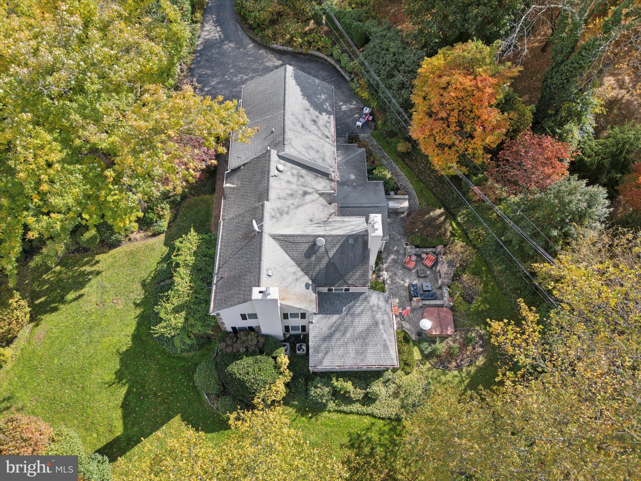 1532 Waverly Road Gladwyne, PA 19035 - Photo 40 of 40 an aerial view of a house with a yard