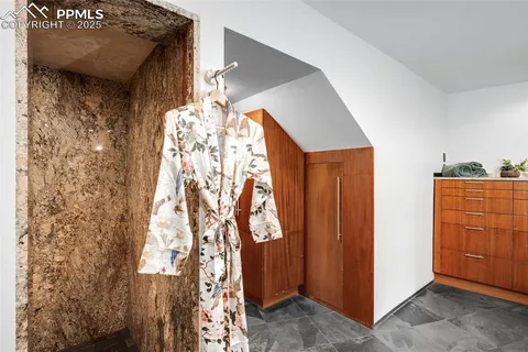 a view of front door