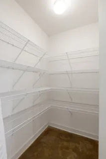 a view of a closet