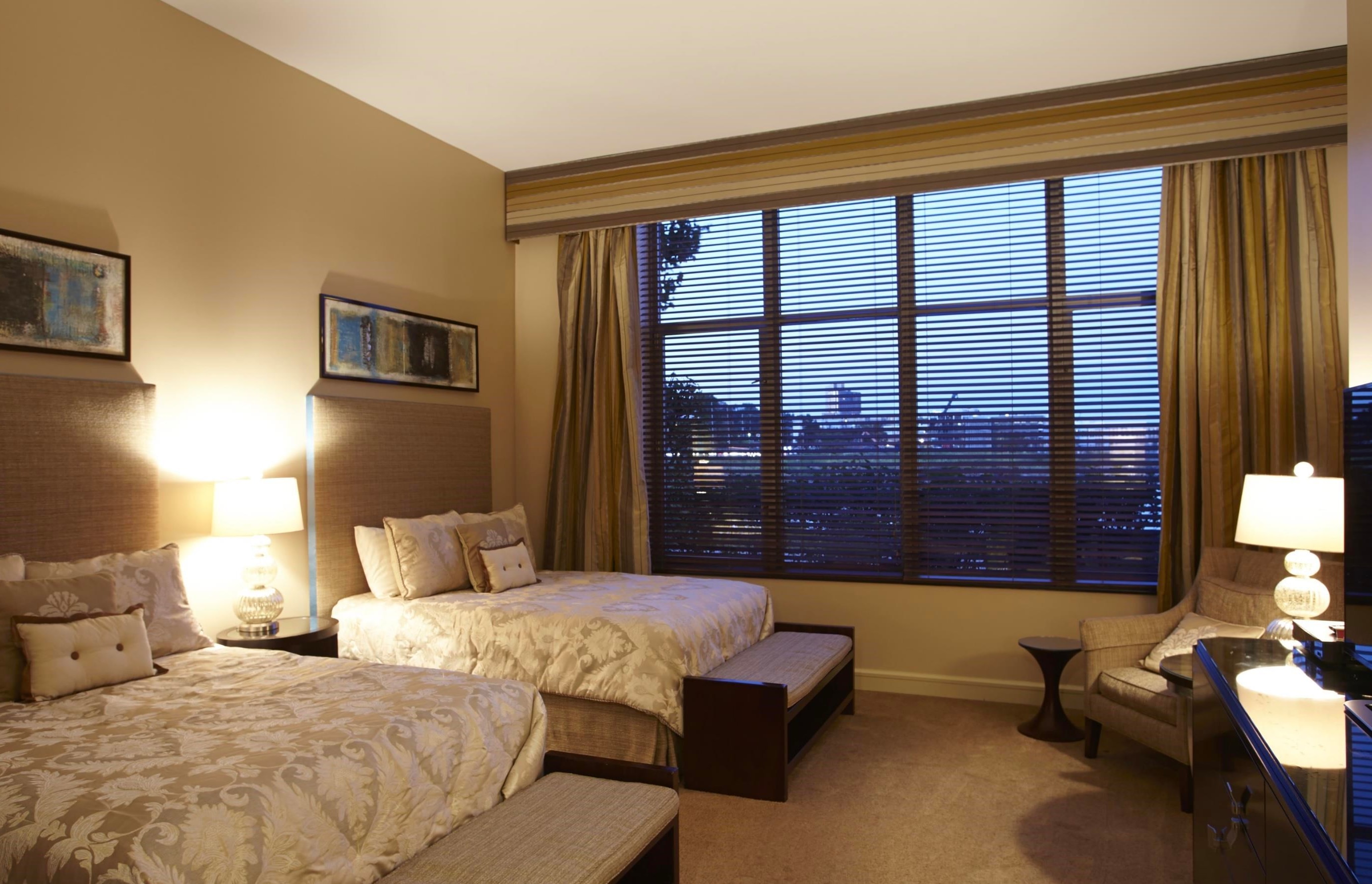 8100 River Road, Unit 1011 North Bergen, NJ 07047 - Photo 35 of 35 a bedroom with a bed and a night stand