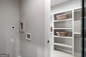 a view of bedroom with bathroom