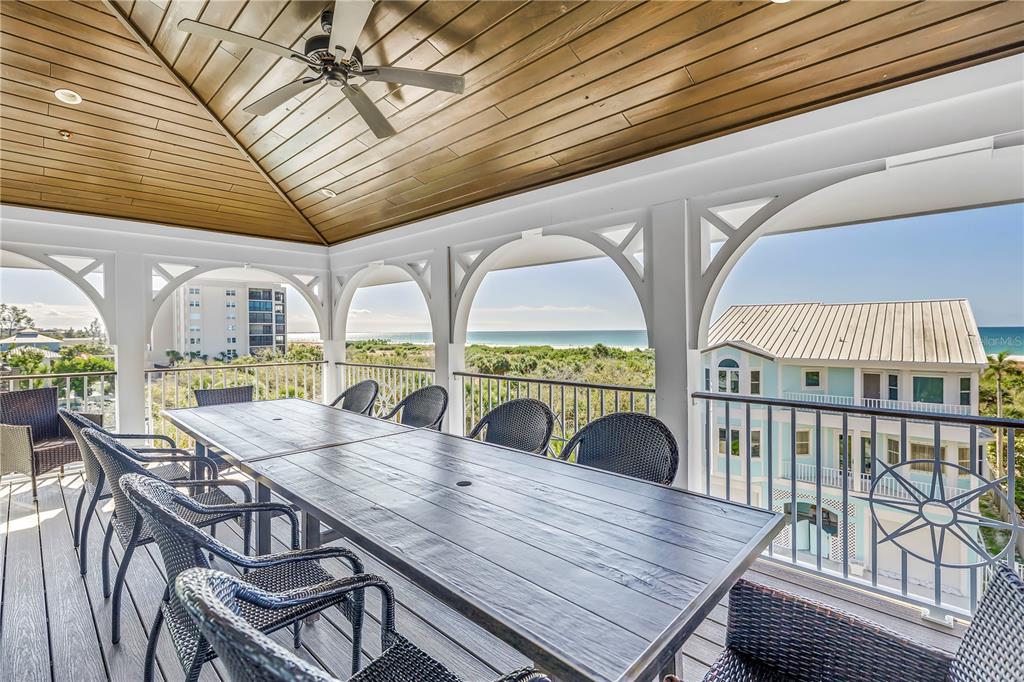 316 Beach Road Sarasota, FL 34242 - Photo 82 of 98 a view of a dining room with furniture window and outside view