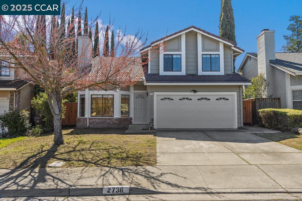 2736 Carpinteria Drive Antioch, CA 94531 - Photo 1 of 1 a front view of a house with a yard