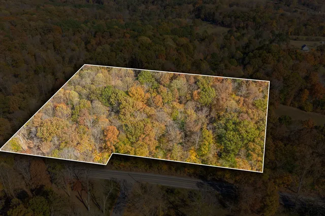 a view of a painting on the wall