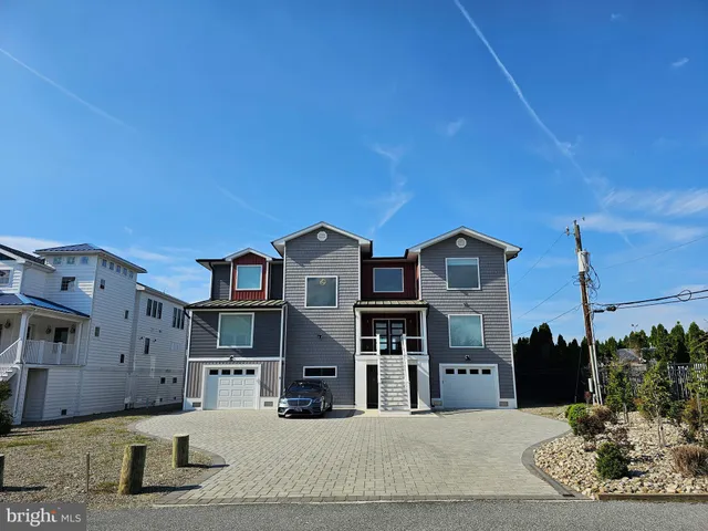 a front view of a building with balcony