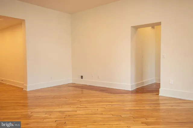 a view of wooden floor