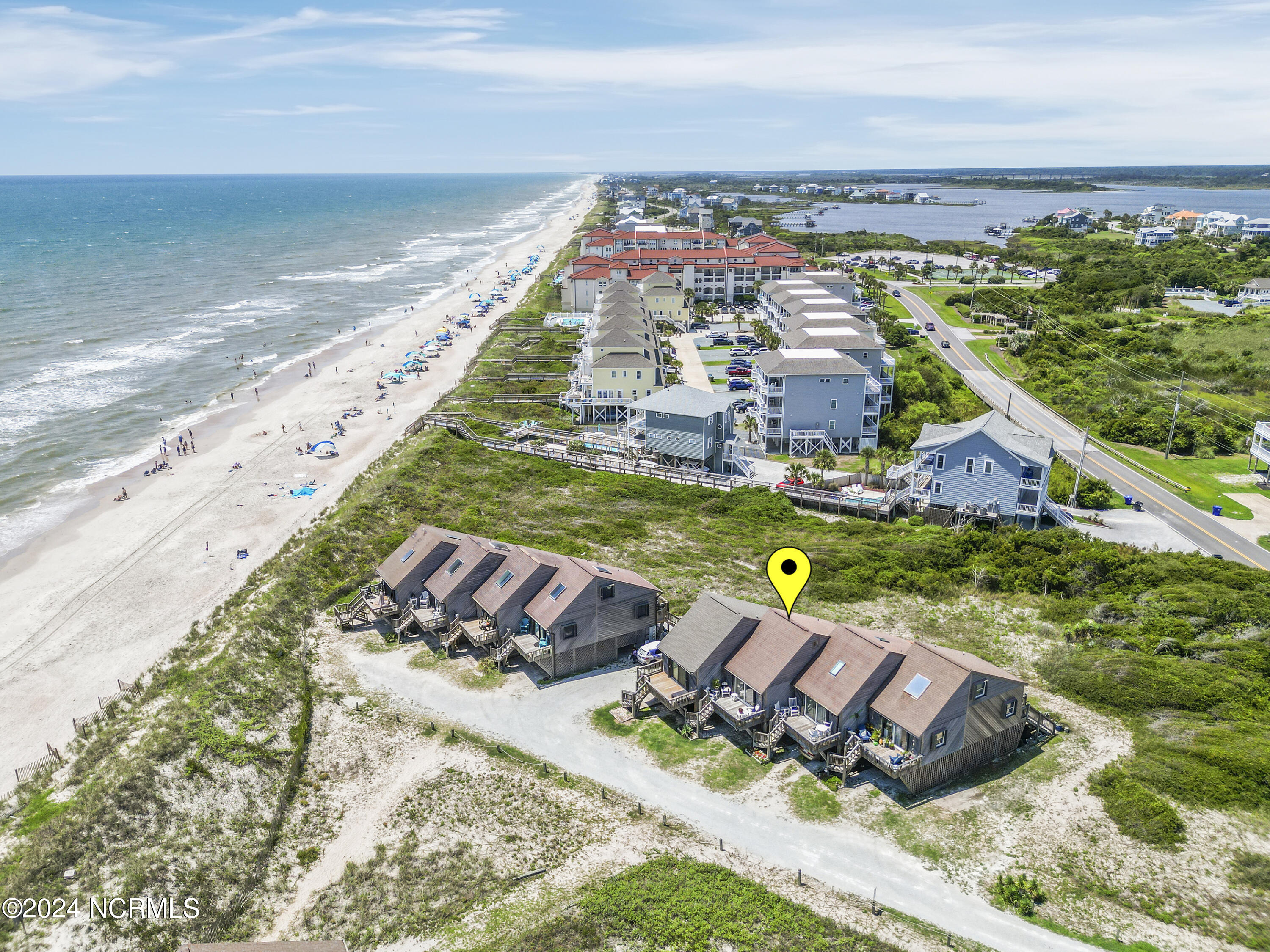 886 New River Inlet Road, Unit 47 North Topsail Beach, NC 28460 - Photo 2 of 54 Drone Aerial