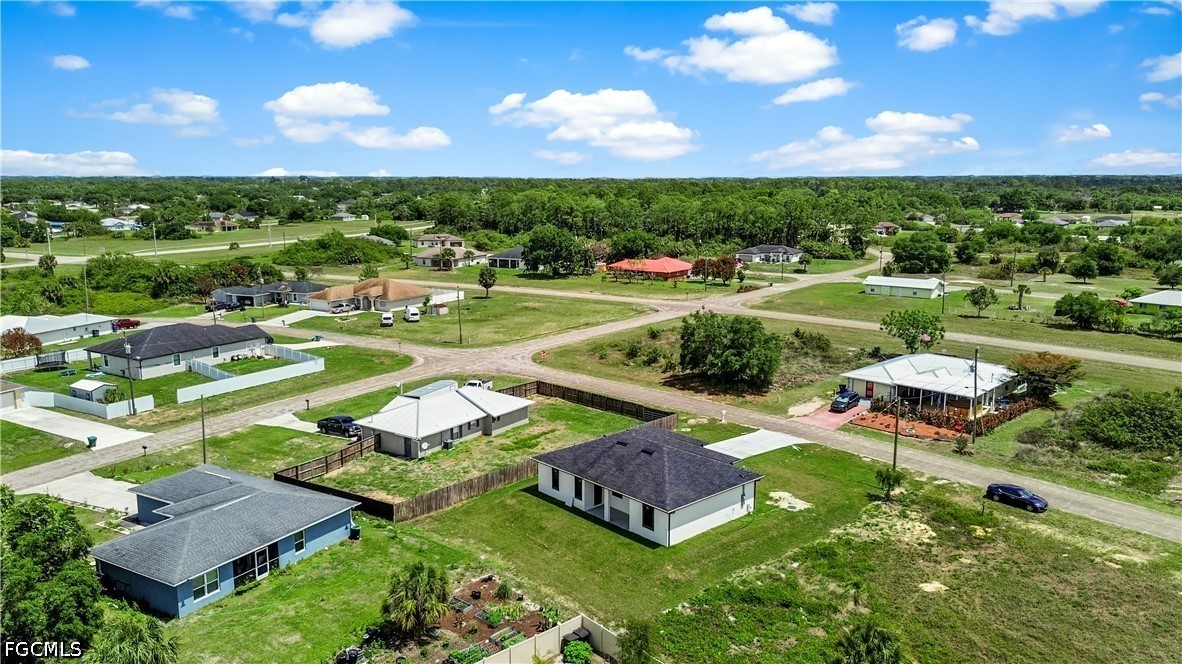 3004 South Tulip Road LaBelle, FL 33935 - Photo 24 of 24 an aerial view of a residential houses with outdoor space and street view