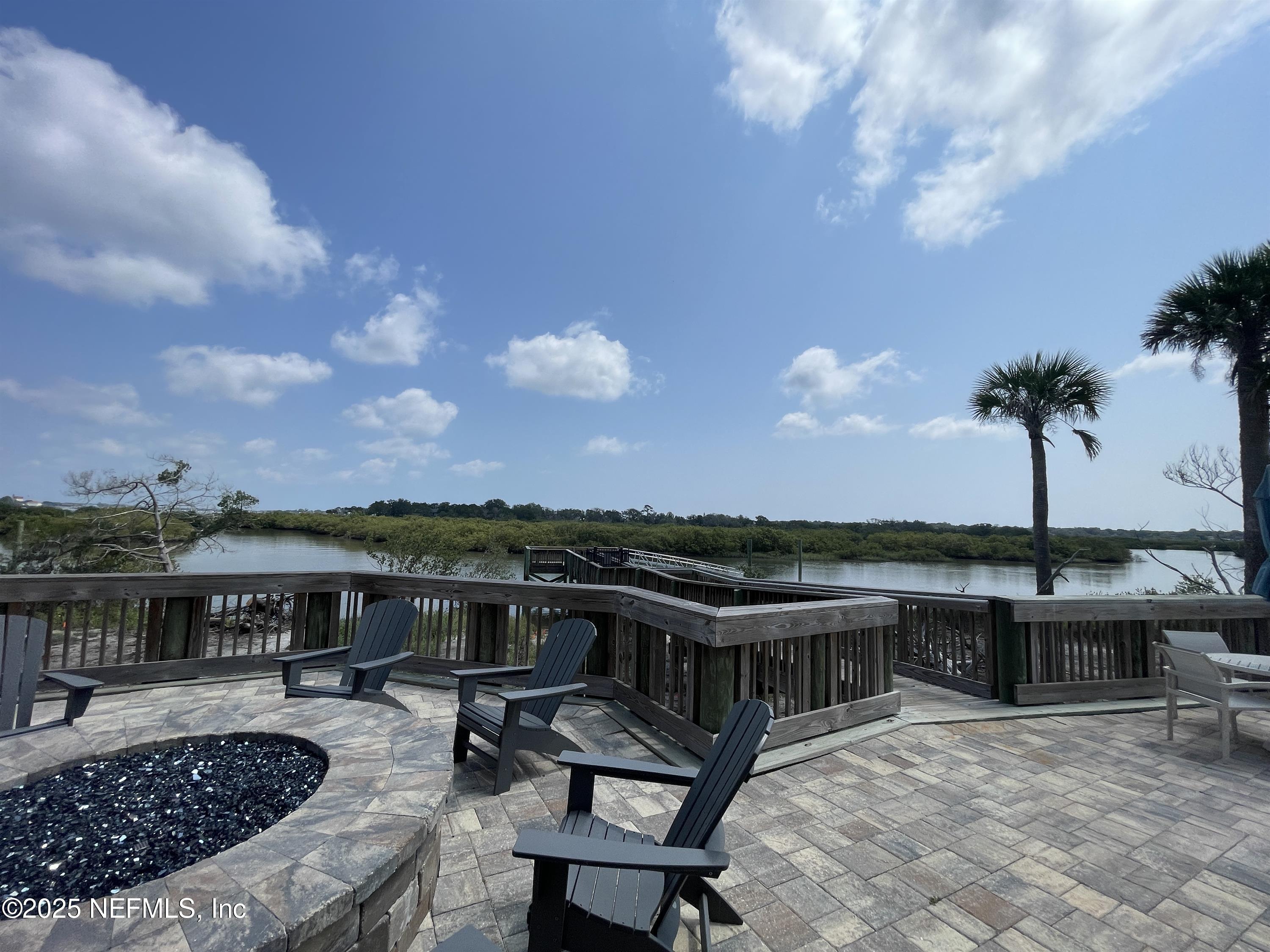 133 Leeward Island Drive St. Augustine, FL 32080 - Photo 48 of 48 a view of a terrace with sitting area