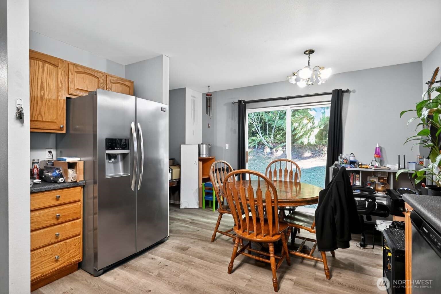 2972 Brook Lane Sedro-Woolley, WA 98284 - Photo 15 of 35 a view of a dining room with furniture window and outside view