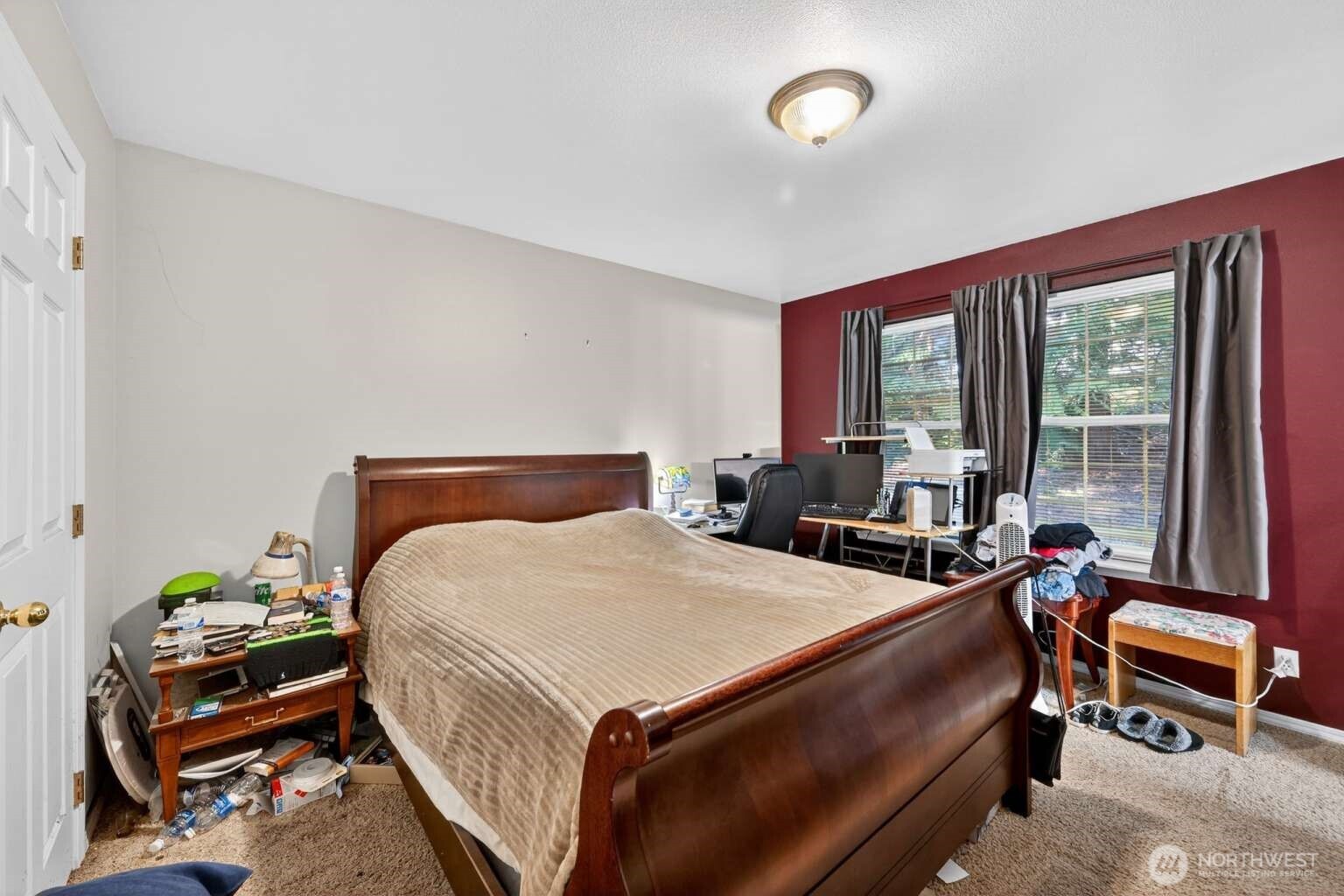 2972 Brook Lane Sedro-Woolley, WA 98284 - Photo 20 of 35 a bed room with a bed and a window