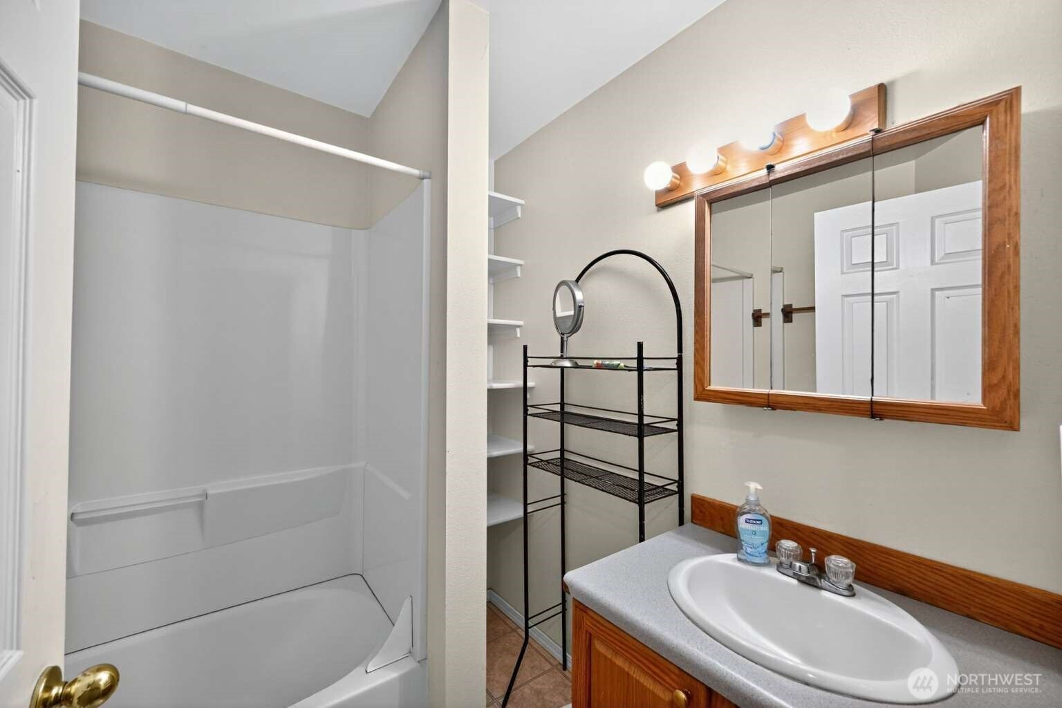 2972 Brook Lane Sedro-Woolley, WA 98284 - Photo 25 of 35 a bathroom with a sink a toilet and shower