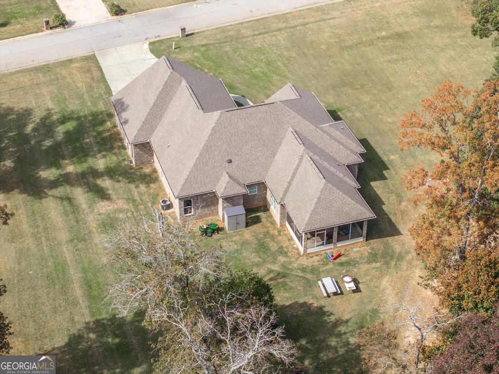 219 Rowland Circle Byron, GA 31008 - Photo 39 of 47 a aerial view of a house with a yard