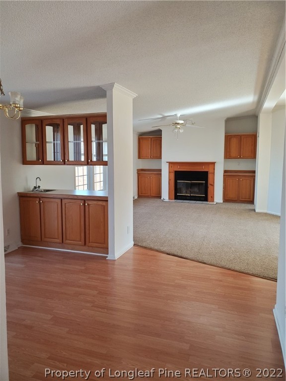 320 Ridge View Drive Cameron, NC 28326 - Photo 11 of 27 a view of an empty room with kitchen and window