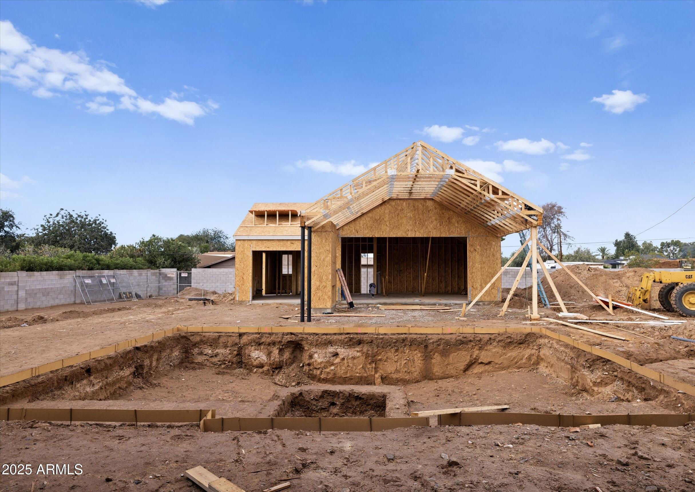 13402 North 79th Street Scottsdale, AZ 85260 - Photo 4 of 13 Backyard & Guest House Progress Photo