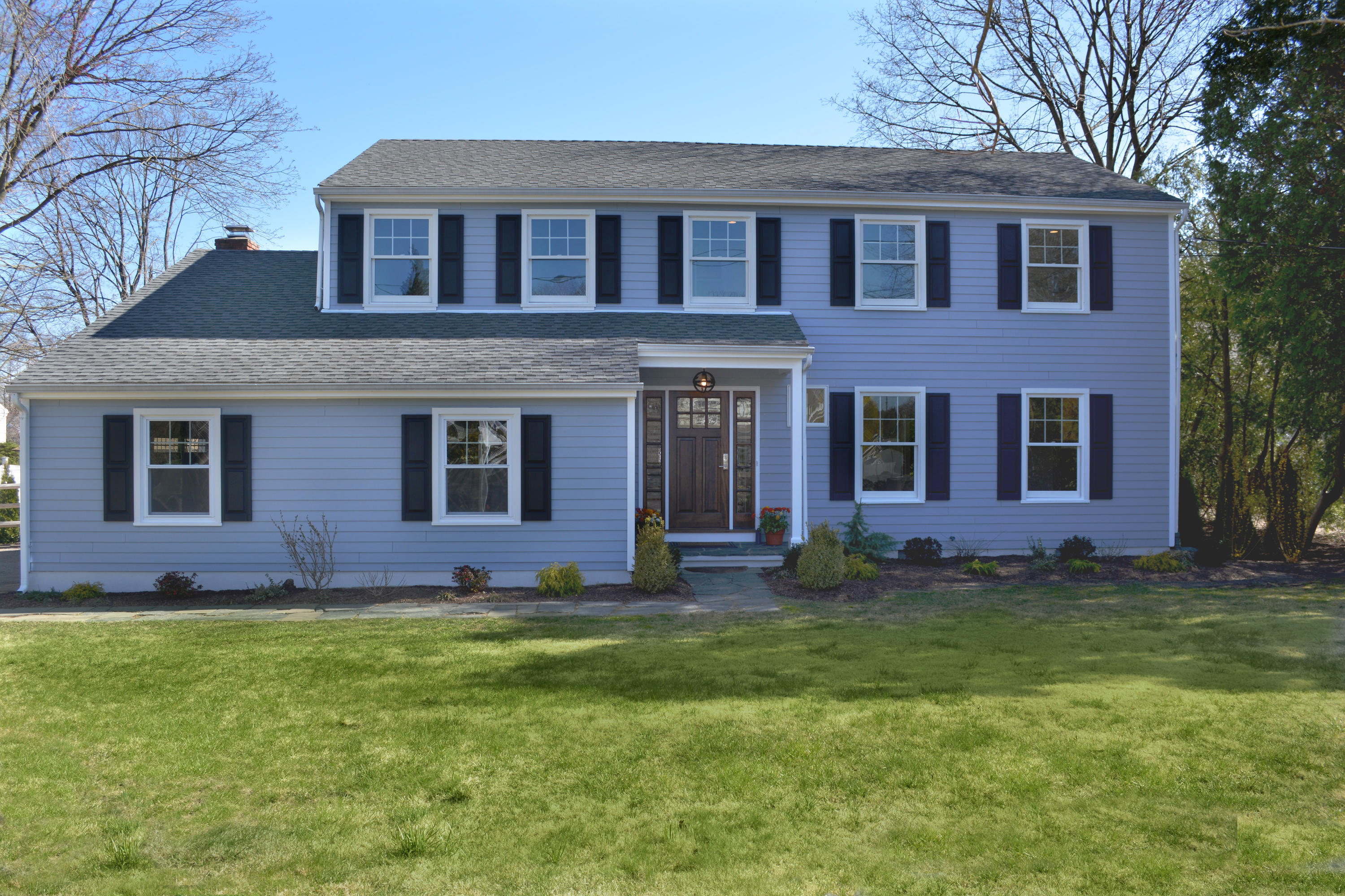 68 Relihan Road Darien, CT 06820 - Photo 1 of 27 a brick building that has a lots of windows in it