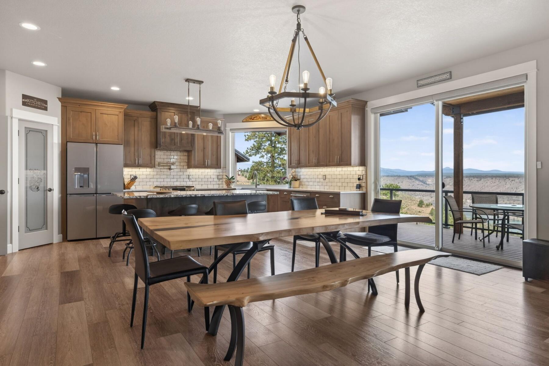 11620 Southwest Pixie Lane Culver, OR 97734 - Photo 9 of 53 a dining room with furniture window wooden floor