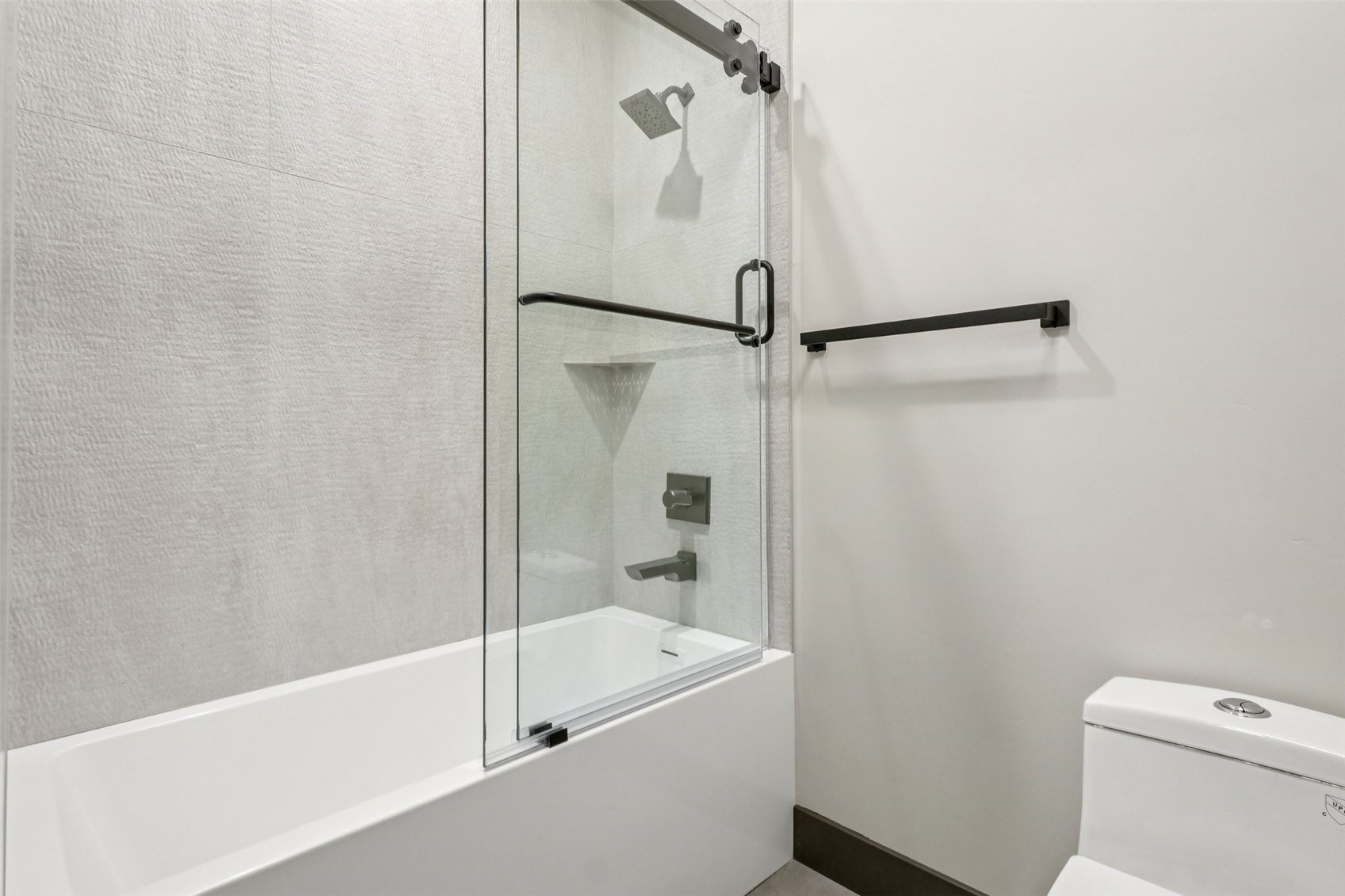 1325 Golden Eagle Road Silverthorne, CO 80498 - Photo 16 of 46 a bathroom with a bathtub and a shower