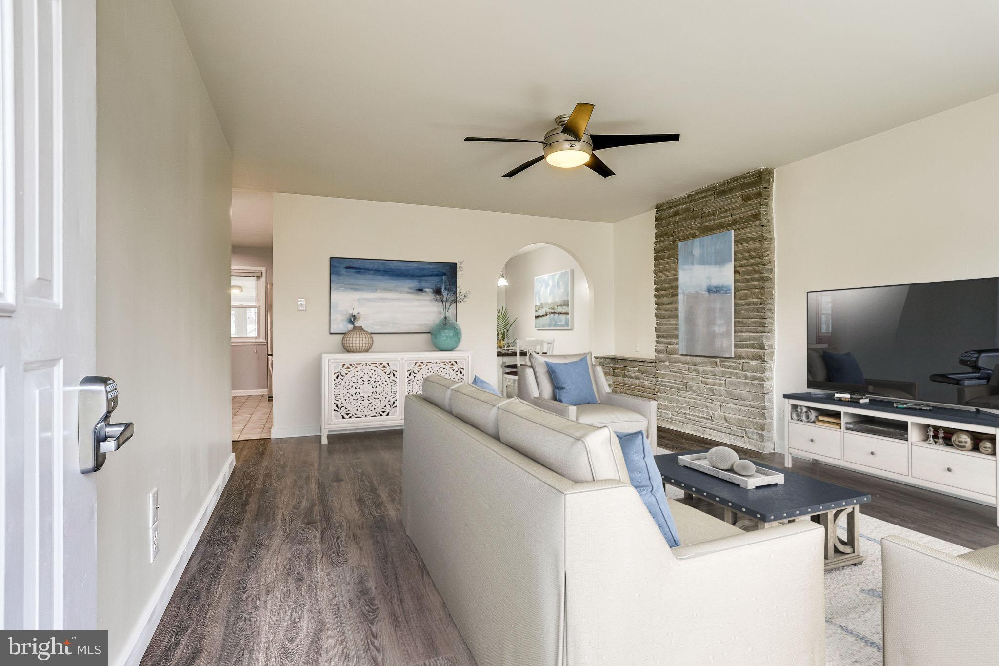 Virtually Staged - Living Room