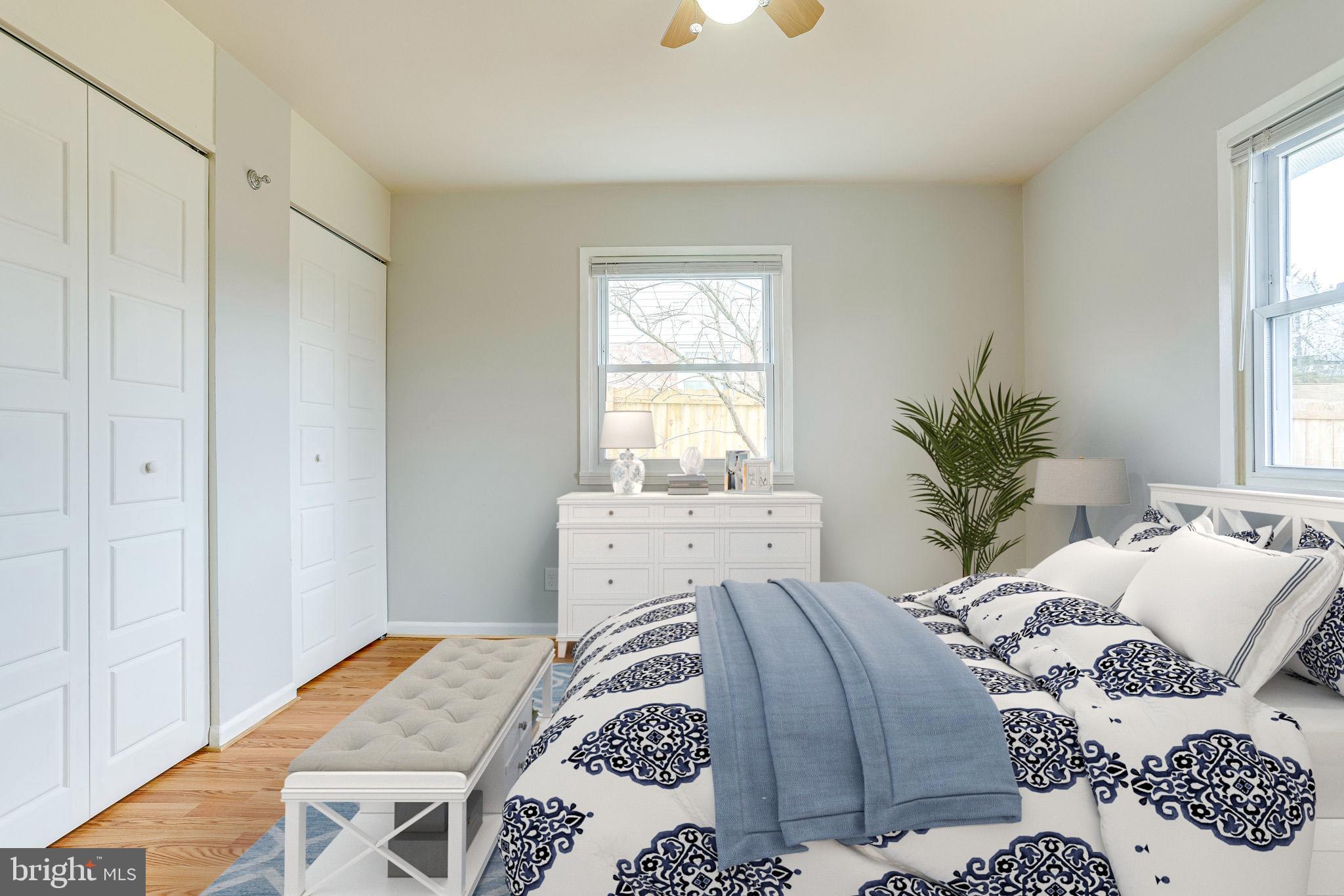 221 West Ash Road Sterling, VA 20164 - Photo 14 of 28 Virtually Staged - Primary Bedroom