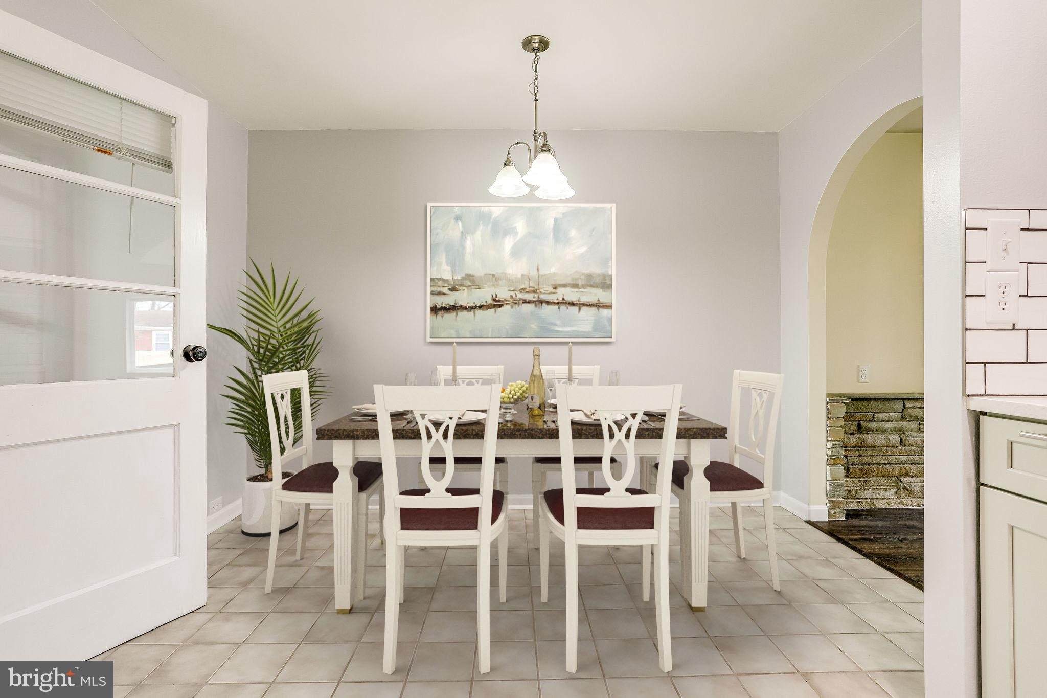 221 West Ash Road Sterling, VA 20164 - Photo 9 of 28 Virtually Staged - Dining Room
