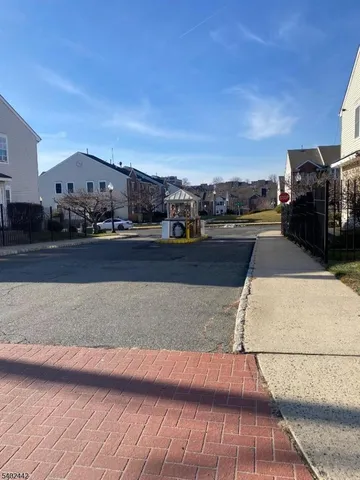 a view of a terrace with sky view