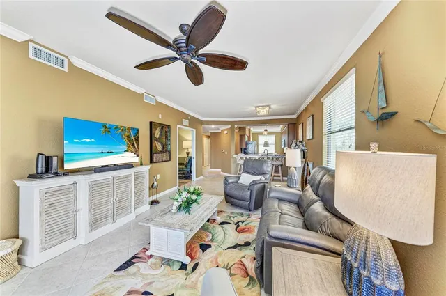 a view of a city with an ocean view