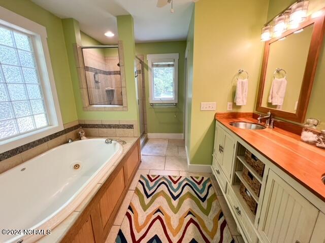 309 Center Drive Hampstead, NC 28443 - Photo 12 of 37 Primary bath with heated Jacuzzi tub