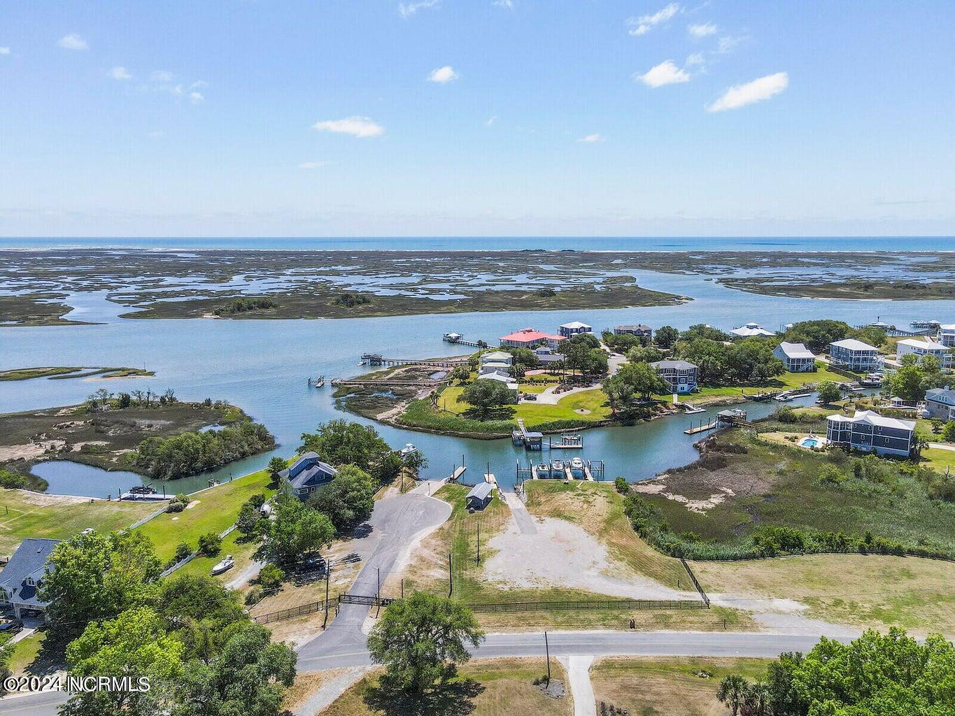 309 Center Drive Hampstead, NC 28443 - Photo 34 of 37 ariel boat access