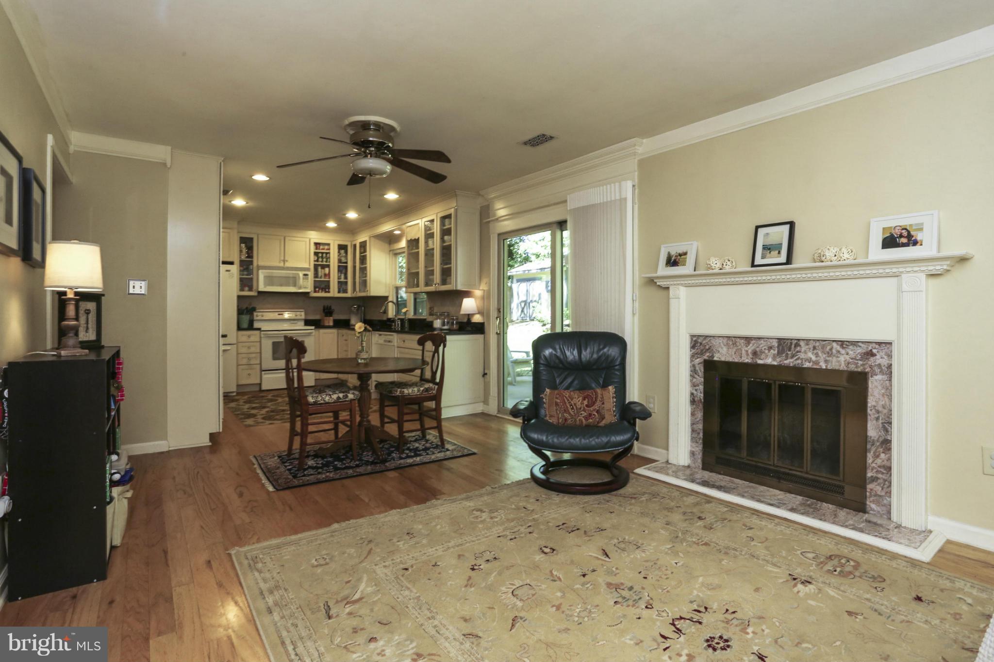 5417 Aylor Road Fairfax, VA 22032 - Photo 14 of 30 Family Room, Gas Fireplace
