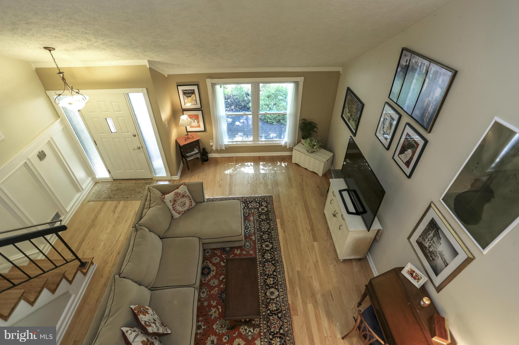 5417 Aylor Road Fairfax, VA 22032 - Photo 20 of 30 Living Room Overlook from Loft