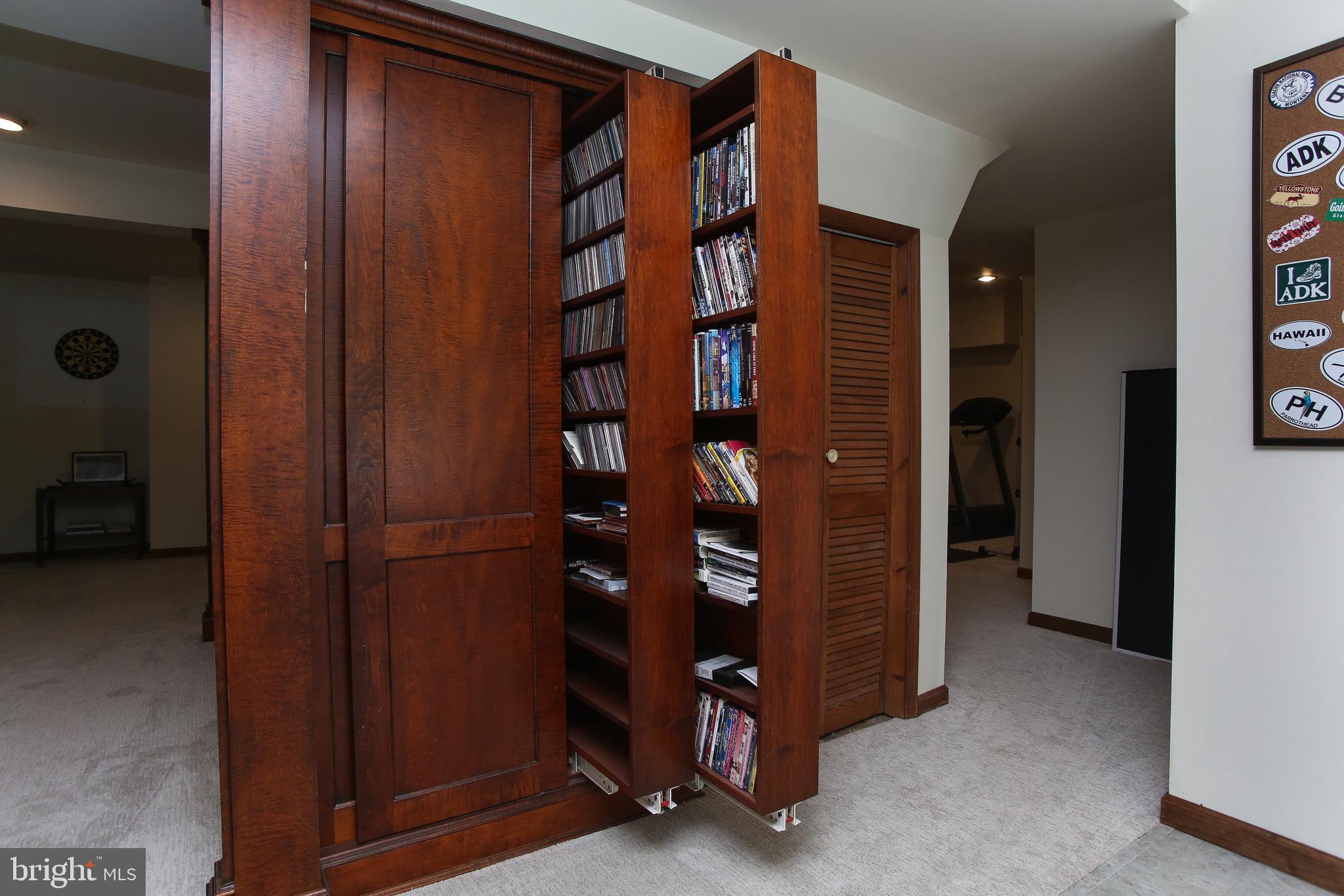 1126 Sweetbriar Road Perkasie, PA 18944 - Photo 28 of 51 Lower Level -Entertainment Center w/Storage