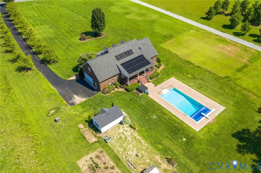 16225 Parrish Farm Road Montpelier, VA 23192 - Photo 49 of 55 Expansive property featuring a brick residence wit