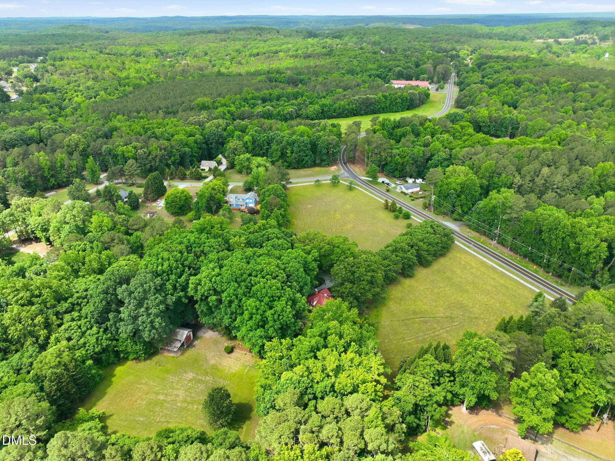 2102 Bahama Road Bahama, NC 27503 - Photo 65 of 66 Aerial from East