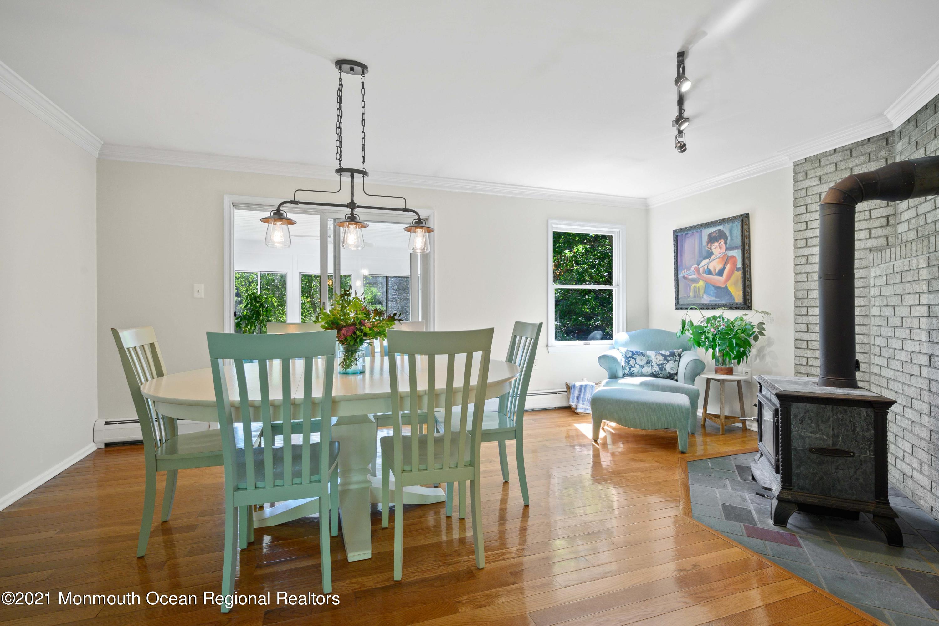 142 Manners Road Flemington, NJ 08822 - Photo 9 of 38 a view of a dining room with furniture window and wooden floor
