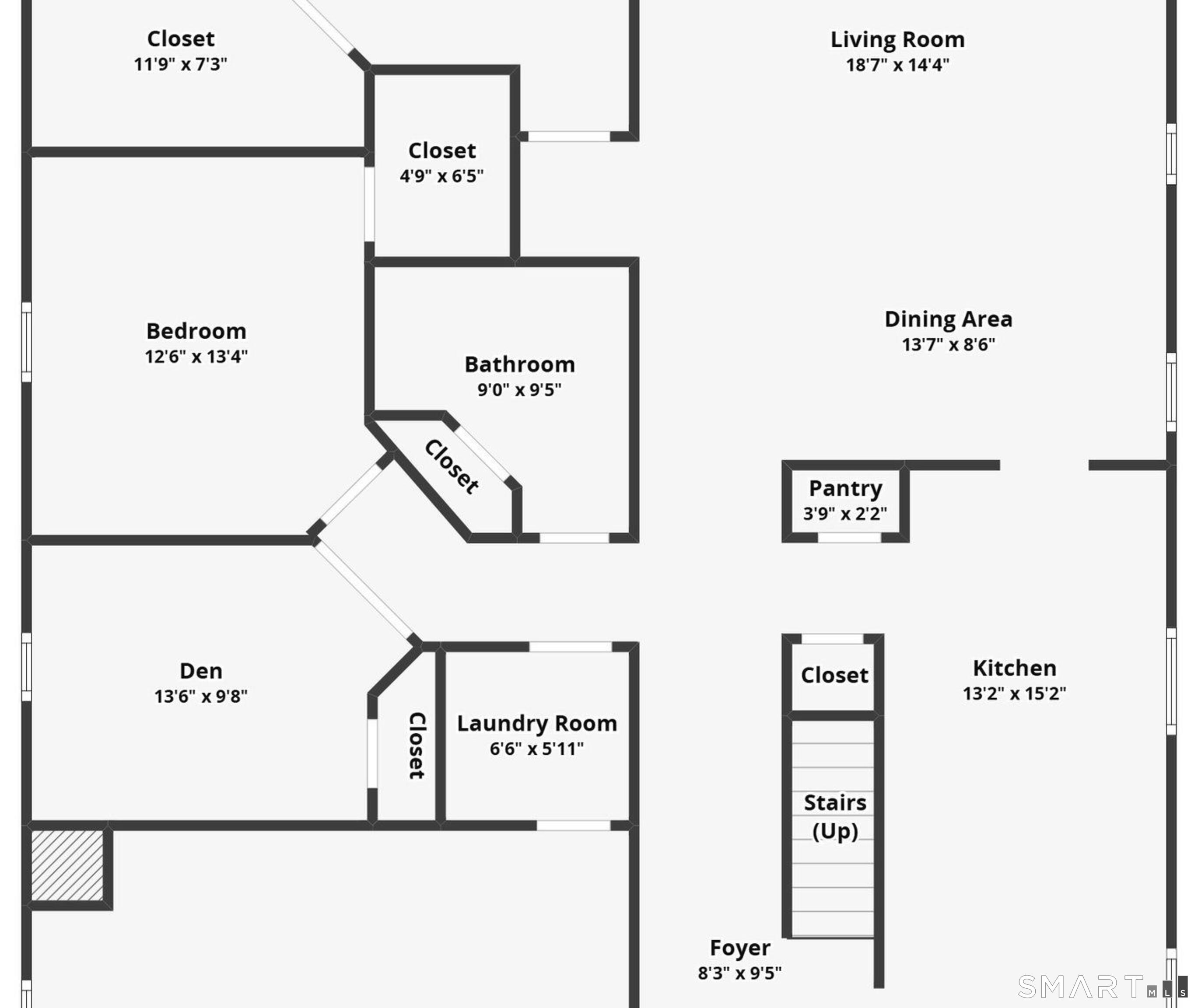 99 Oliver Way, Unit 99 Bloomfield, CT 06002 - Photo 39 of 40 First floor floor plan
