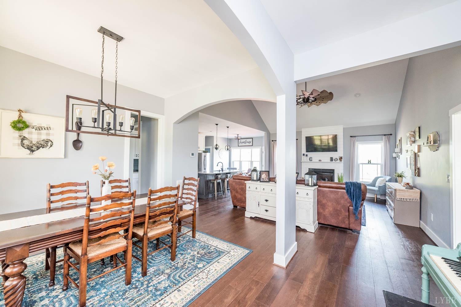 5972 Promise Land Road Appomattox, VA 24522 - Photo 21 of 84 a living room with furniture and a wooden floor