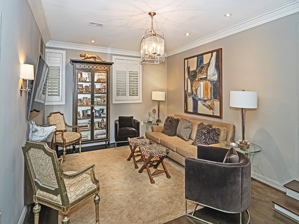 1174 Washington Road Pittsburgh, PA 15228 - Photo 15 of 47 a living room with furniture a chandelier and a table