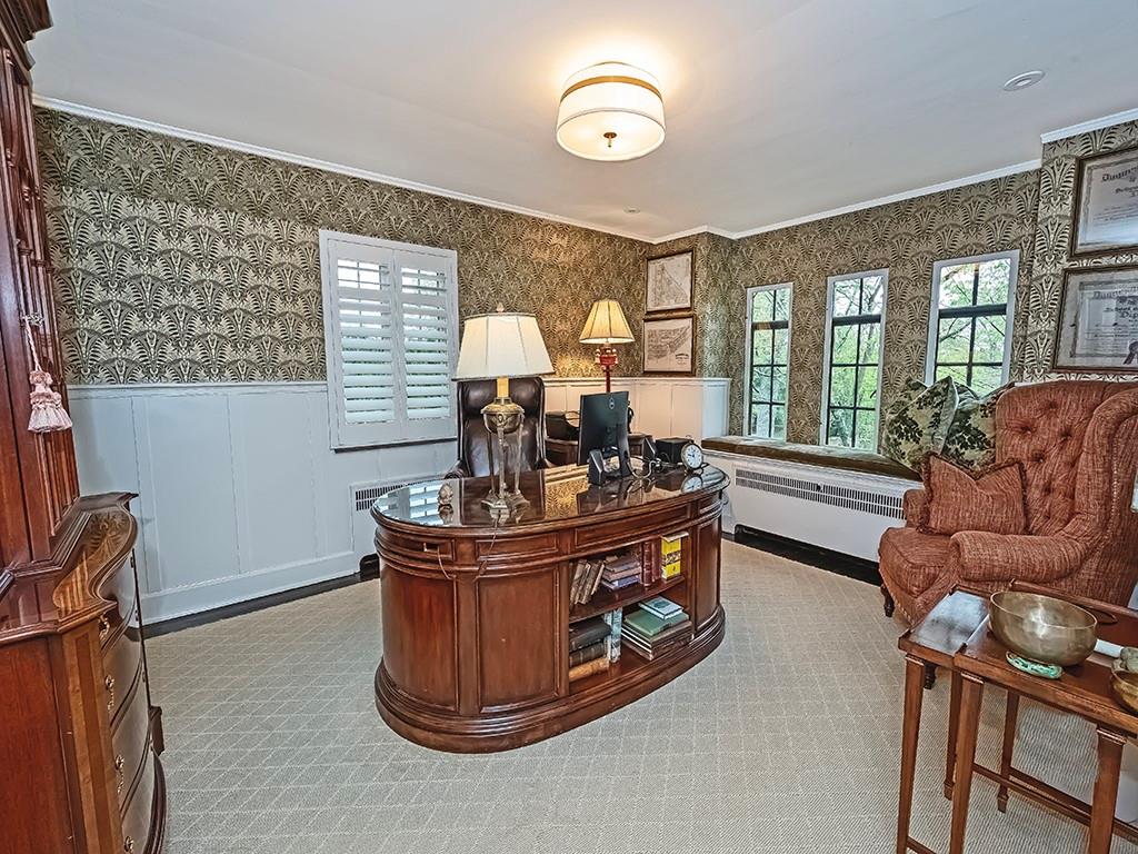 1174 Washington Road Pittsburgh, PA 15228 - Photo 26 of 47 a living room with furniture and a large window