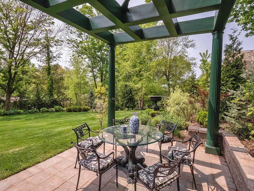 1174 Washington Road Pittsburgh, PA 15228 - Photo 37 of 47 a view of a chairs and table in the garden
